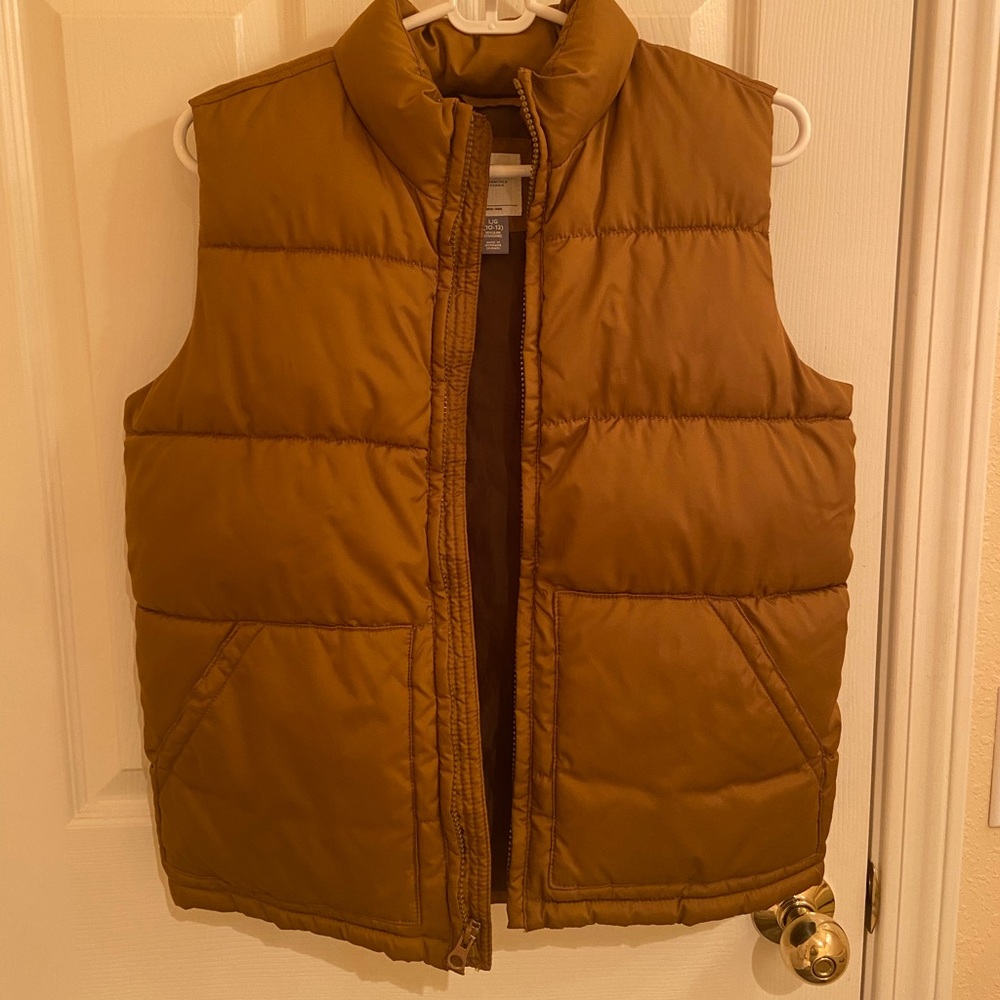 Kids Large, Old Navy, Brown vest!